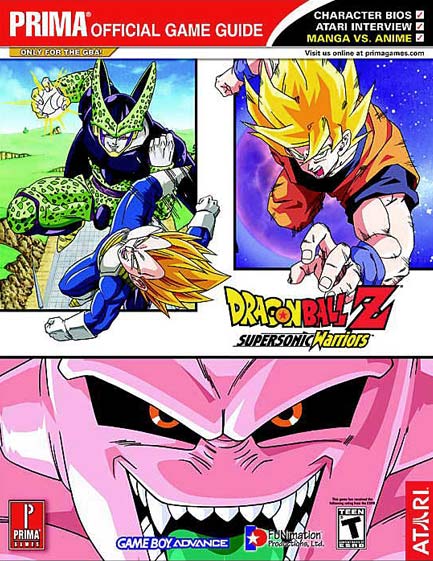 Dragon Ball Z Budokai 2 Prima Games Official Strategy Guide Book