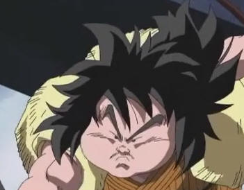 Goku descobrindo que Raditz é seu Irmão. Parte02