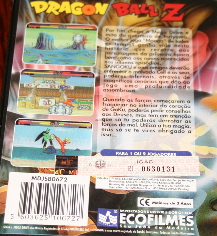 Dragon Ball Z - Libere todo o seu poder neste jogo de luta para Mega Drive!