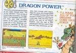 Review de Dragon Power feito pela revista americana Nintendo Power