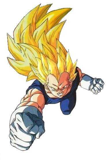 Arte imagina fusão de Gogeta e Vegetto no nível SSJ4