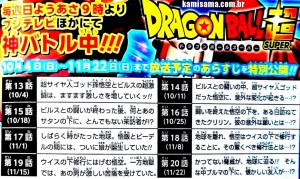 Lista de Episódios Dragon Ball Super