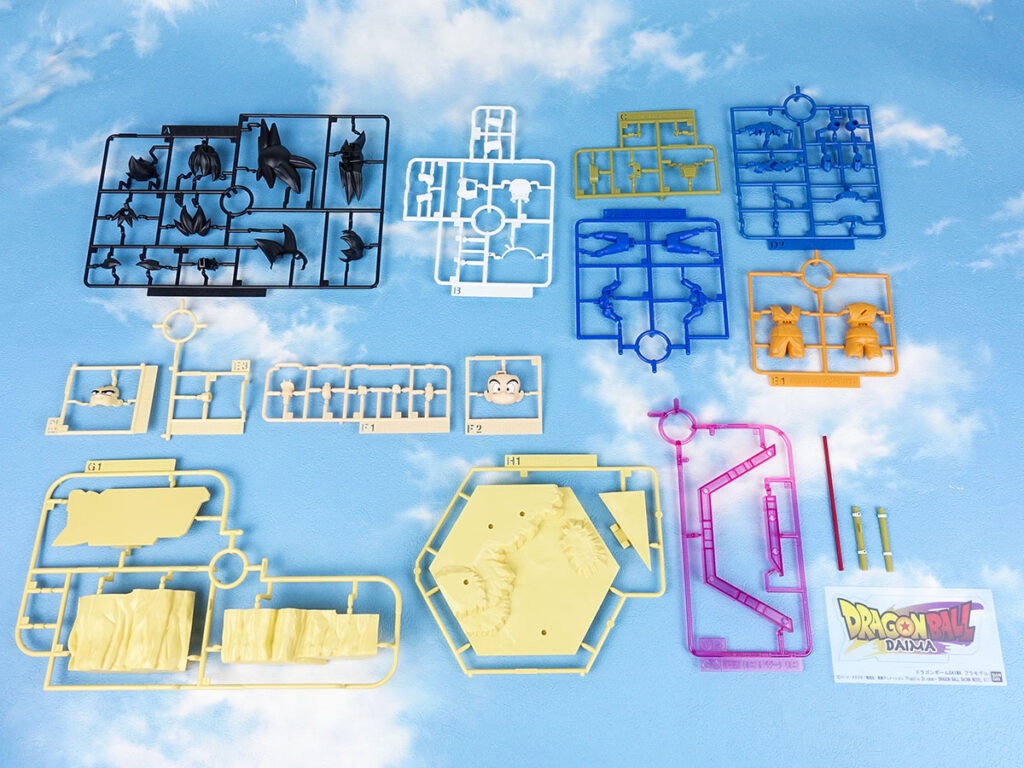 Novos model kits da linha Dragon Ball DAIMA