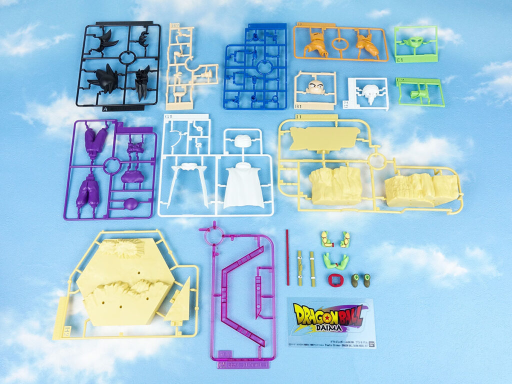 Novos model kits da linha Dragon Ball DAIMA