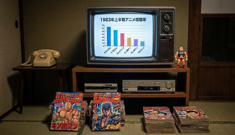 Índices de audiência de animes – Janeiro a junho de 1983 unnamed