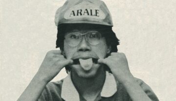 Toriyama com boné de Dr. Slump
