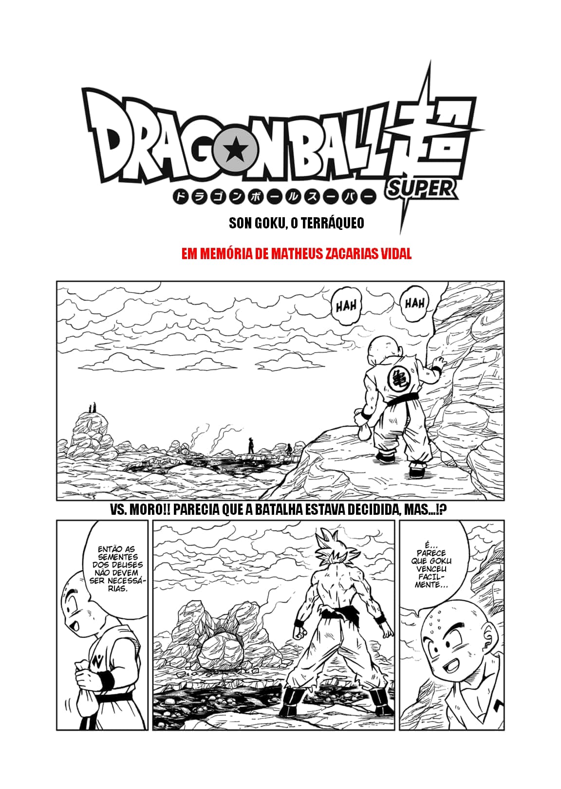 dragon ball super mangá 64 traduzido